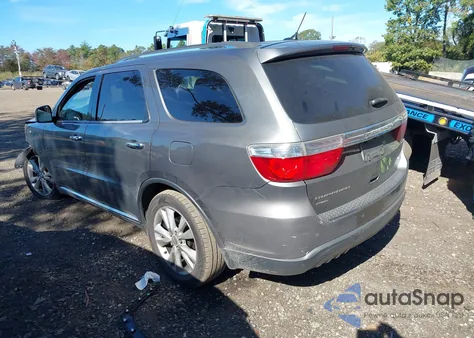 2013 Dodge Durango Crew z USA, uszkodzony, nr VIN 1C4RDJDG3DC591700